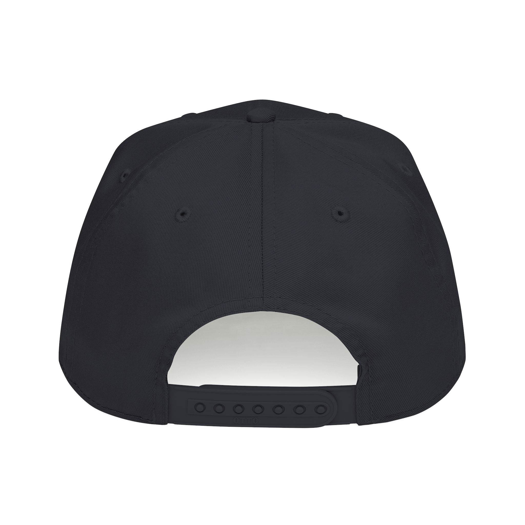 Hellhound Mentally Baseball Cap — Gothic Dog Skull Trucker Cap