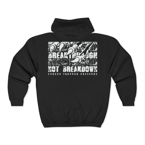 Breakthrough Not Breakdown Zip-Up Hoodie